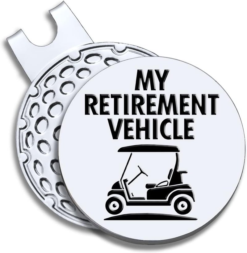 GEYGIE Men Golf Ball Marker with Magnetic Hat Clip, Funny Golf Accessories Gifts for Men, Novelty Birthday Gifts for Male Golfer Fan - Image 1